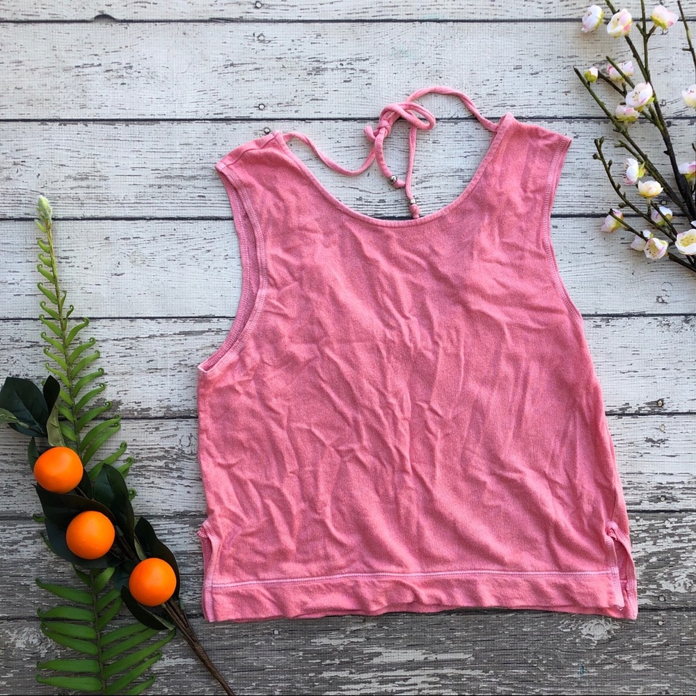 Victoria’s Secret Pink Open Back Tank Top
